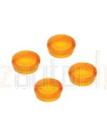 Hella 9HD959182017 Plastic Screw Cap to suit all Rectangular Hella LED Lamps - Amber