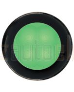 Hella Round LED Courtesy Lamp - Green, 12V DC (98050201)