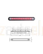 Hella 95907375 Wide Rim Strip LED - Red Illuminated, 24V DC