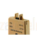 Ionnic CB227-5/10 227 Series Circuit Breaker ATC Blade - 5A, Pack of 10 (Tan)