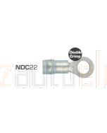 IONNIC NDC22 Crimp Nylon 5mm Ring - Blue (Pack of 100)