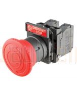 Emergency Stop Switch No Housing - Latching, turn to release