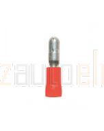 Quikcrimp NDC36 5mm Blue Nylon Double Crimp Male Bullet Terminal - Pack of 100