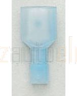 Quikcrimp QKC65 1.5 - 2.5mm Fully Insulated QC Male Terminal Blue
