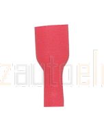 Quikcrimp 0.5 - 1.5mm2 Fully Insulated Qc Female Terminal Red PVC Pack of 100