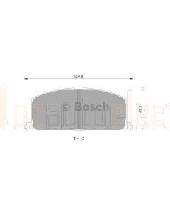 Bosch 0986AB2001 Brake Pad Set DB308BL - Set