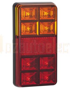 LED Autolamps 151BAR2 Stop/Tail/Indicator & Reflector Combination Lamp (Twin Blister)