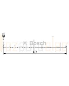 Bosch 1987473056 Brake Pad Wear Sensor, Front AP328 - Single