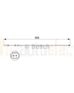 Bosch 1987473511 Brake Pad Wear Sensor, Front AP839 - Single