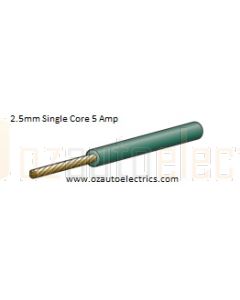 Narva 5812-30GN Green Single Core Cable 2.5mm (30m Roll)