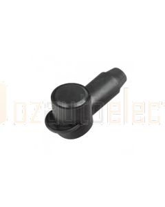 Ionnic SY2959B/100 12mm Terminal Insulators - Lug & Ring - 200 Series, Black (Pack QTY 100)