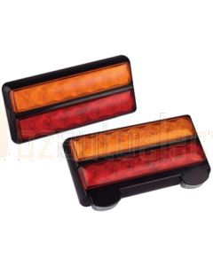 LED Autolamps 207BARLP2 Stop/Tail/Indicator/Licence Combination Lamp (Twin Blister)
