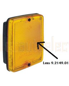 Hella 9.2149.01 Amber Lens Amber to suit Hella 2149 Rear Direction Indicator