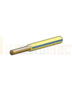 Narva 5814-30T4 Yellow Single Core Cable with a Blue Tracer 4mm (30m Roll)