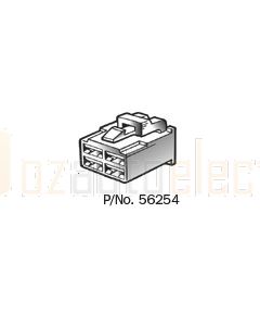 Narva 56254 4 way Quick Connector Housing with Terminals - Male (Pack of 10)