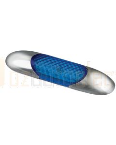 LED Autolamps 68B Courtesy Coloured Strip Lamp - Blue (Blister Single)