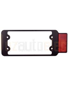 LED Autolamps Frame with Red Reflector