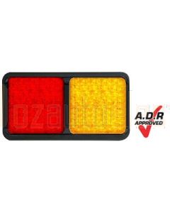 LED Autolamps 80BAR Double Series Stop/Tail/Indicator Combination Lamp (Blister Single)