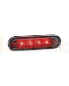 Narva 90831 10-30 Volt L.E.D Rear End Outline Marker Lamp (Red) with 0.5m Cable