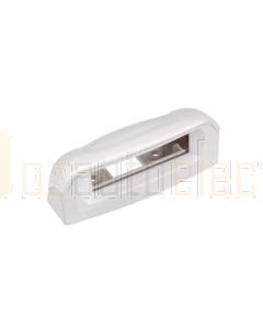 Narva 90898 Model 16 Licence Plate Lamps - White Licence Plate Lamp Housing