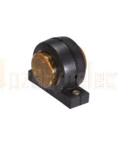 Narva 93032 10-30 Volt L.E.D Side Direction Indicator Lamp (Amber / Amber) in Neoprene Body