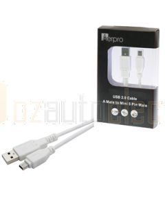 Aerpro ADM85 USB to Mini USB cable 1.2m