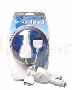 Aerpro API89111 Car charger suit iphone/ipod itouch, 3g/3gs to USB