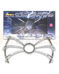 Aerpro ASG12 Chrome Spider Subwoofer Grille