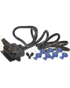 Britax 7 Pin Flat Plastic Socket 1.5m Cable