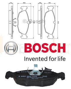 Bosch 0986460938 Brake Pad Set BP508