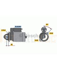 Bosch 0001219010 Starter Motor