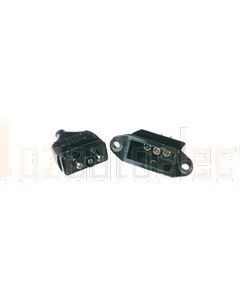 Britax 3 Pin Surface Mount Plug & Socket (B87-A)