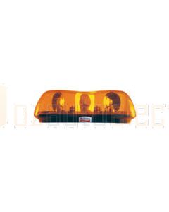 Britax Amber Mini Lightbar - Flange Base 420mm (420-00-12V)