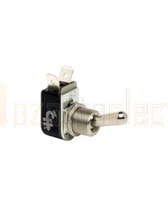 Cole Hersee M586B SPST On / Off Blade Side Brass Toggle Switch