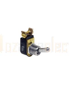 Cole Hersee M484 SPST On / Off Screw Side Brass Toggle Switch