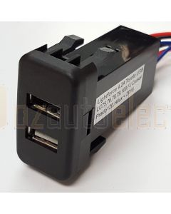 USB Outlet x 2 Suitable for Toyota Vehicles