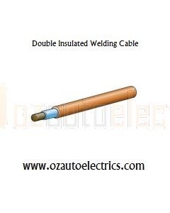 10mm2 Double Insulated Welding Cable - Single Core, 100m Roll
