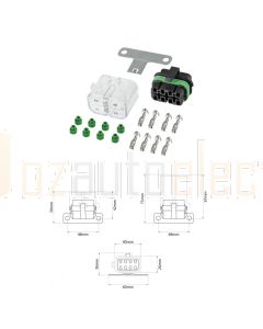 Bussmann CFH-ASS 8 Position Sealed Power Distribution Module Kit