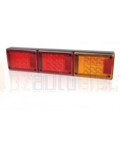 Hella 2430DTCS Jumbo-S LED Triple Module with DT Connector Stop/Rear Position/Indicator Lamp