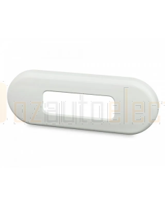 Hella 95968601  Rectangular Rim - White Plastic