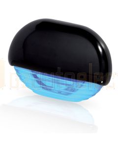 Hella Marine 2JA998560-151 Blue LED Easy Fit Step Lamp - 12-24V DC, Black Plastic Cap