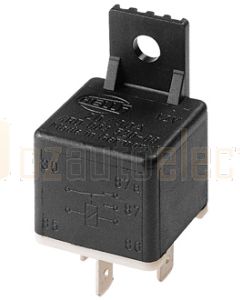 Hella 3081 Change-Over Relay 10/20A 5 Pin, 24V DC