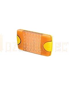 Hella Mining HM95903710 DuraLed M-Series High Intensity Warning Beacon - Narrow Beam Bare Wire, Amber