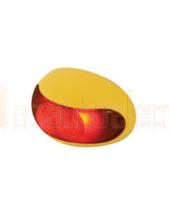 Hella Mining HM2307D DuraLED Marker Lamp DT - Red Marker