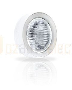 Hella Marine 1GM996134-501 Halogen 6134 Series Flush Mount Floodlights - 12V White, Structured Lens
