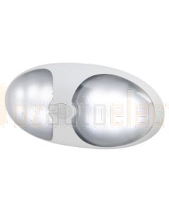 Hella High Efficacy LED Interior Lamp - White, 12/24V DC (95970010)