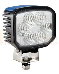 Hella LED FF Work Lamp - Close Range, 9-33V DC, HD Bracket (1551LEDHD)