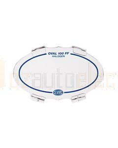 Hella Oval 100 Halogen FF Clear Protective Cover (HM8159)