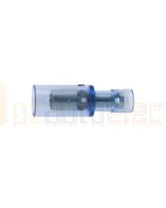 Hella PC Fully Insulated Female Bullet Terminals - Blue, 5.0mm (P