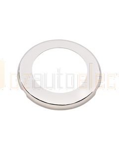 Hella Round Cover - Polished Stainless Steel (95950550)
